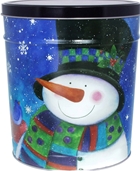 *6 1/2 Gallon Top Hat Snowman