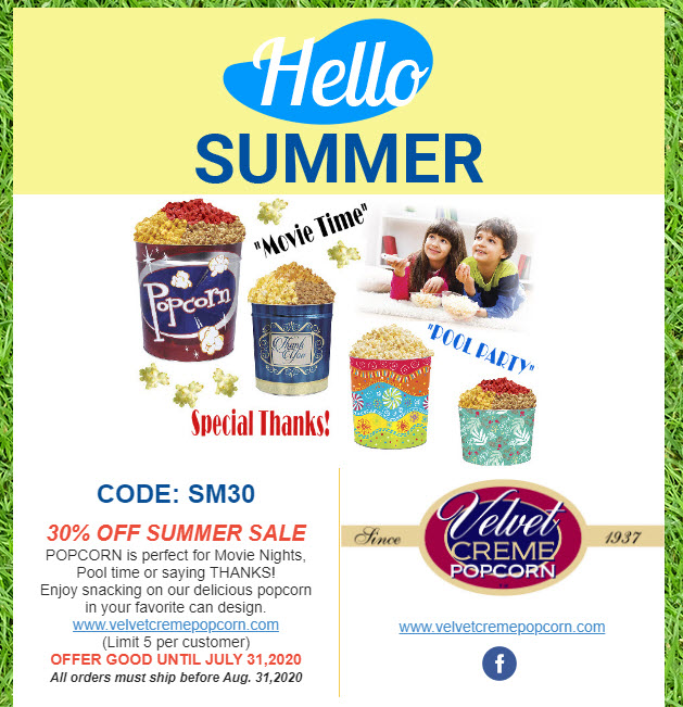 Velvet Creme Popcorn