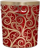 3¼ Gallon Red Scroll