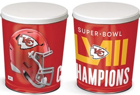 3¼ Gallon KC CHIEFS CHAMPIONSHIP 58 CAN