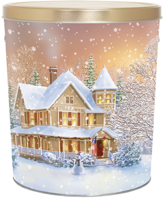 Velvet Creme Popcorn 3¼ Gallon Winter Home