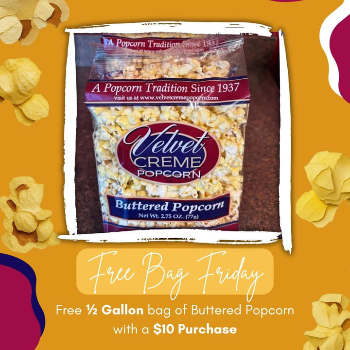 Free Bag Friday promotion